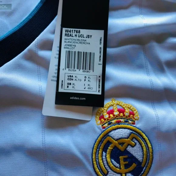 2012/13 ADIDAS REAL MADRID #7 RONALDO UEFA CHAMPIO